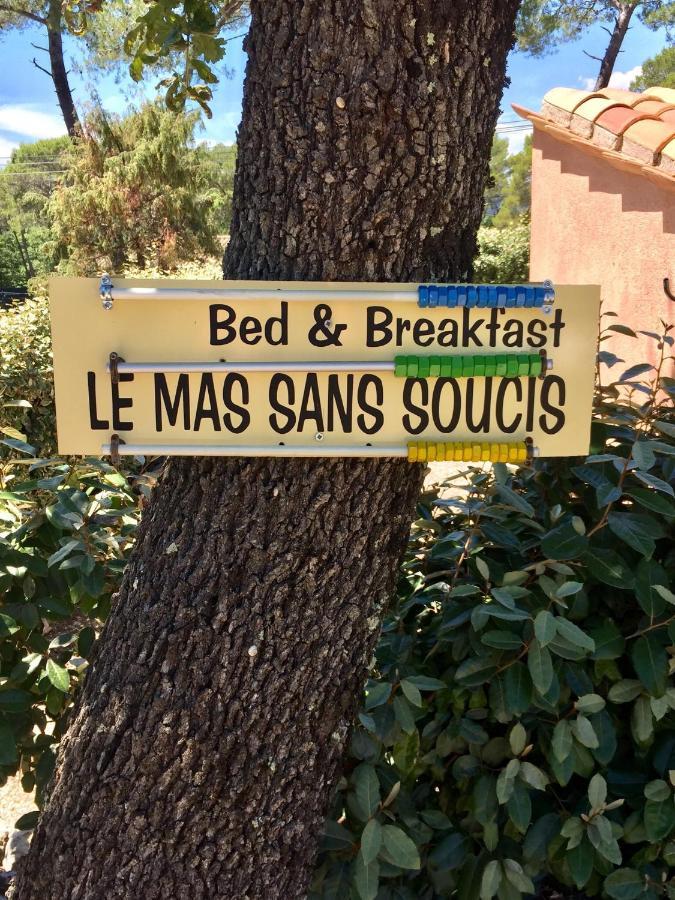 Domaine Le Mas Sans Soucis Bed and Breakfast Fayence Esterno foto